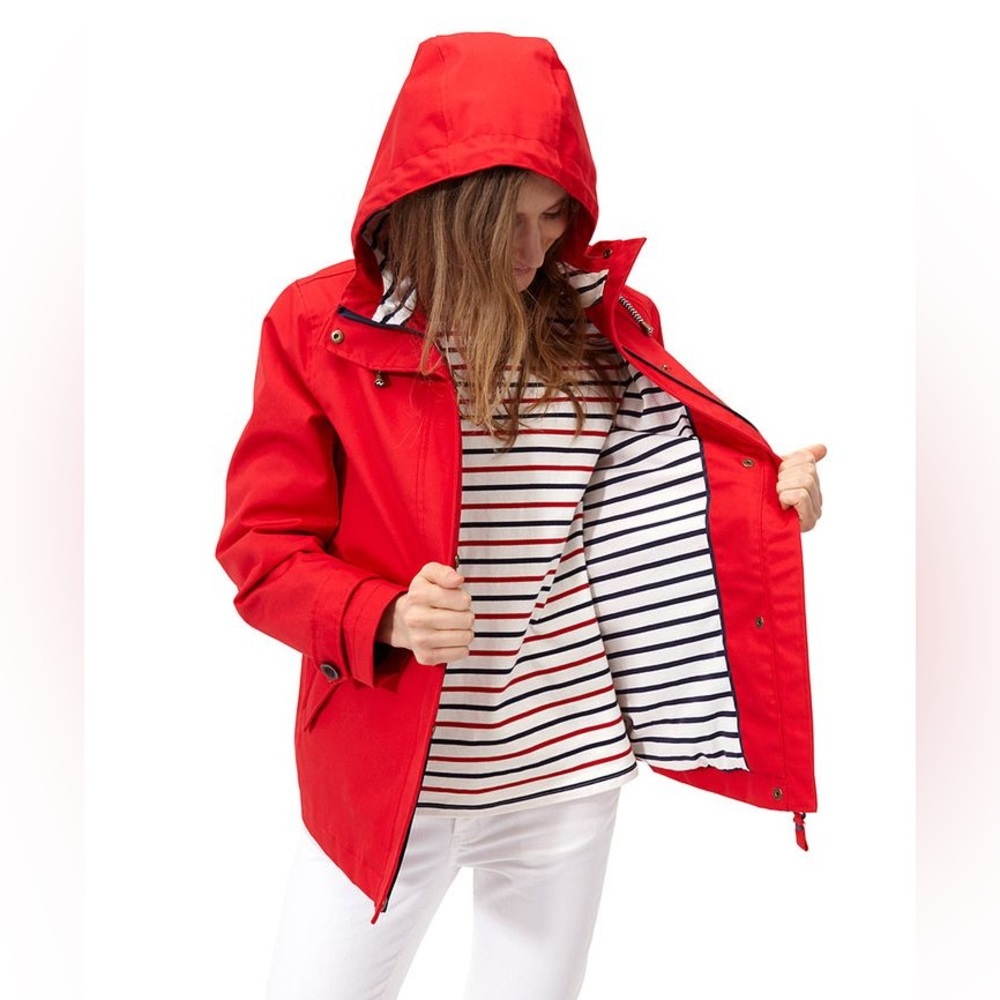 Joules Red Hooded Jacket